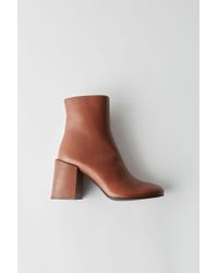 acne studios deconstructed boots
