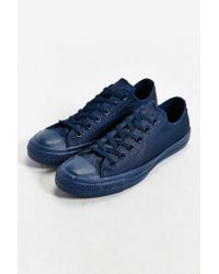 navy mono converse