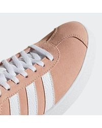 adidas Suede Vl Court 2.0 Shoes in Pink - Lyst