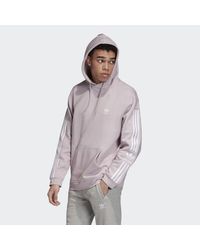 purple adidas hoodie mens