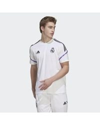 Adidas Real Madrid Condivo 22 Training T-Shirt in White für Herren
