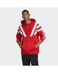 Sudadera con capucha Balanta 96 adidas de Polar de color Rojo para hombre |  Lyst