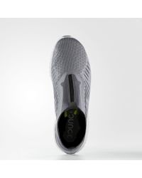 adidas Neoprene Alphabounce 5.8 Zip Shoes in Grey (Gray) for Men - Lyst