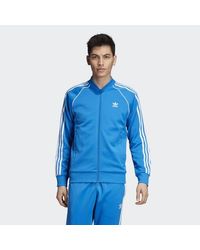 sst track jacket blue