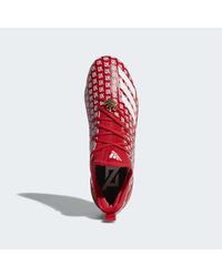 red adimoji cleats
