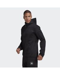 Adidas Synthetic Z N E Aeroready Full Zip Sweatshirt In Black For Men Lyst Adidas Synthetic Z N E Aeroready Full Zip Sweatshirt In Black For Men Lyst