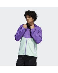 Cortavientos Dekum Packable adidas Originals de hombre de color Morado |  Lyst