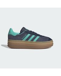 Zapatilla Gazelle Bold adidas de color Verde | Lyst