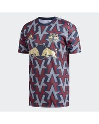 new york red bulls pre match shirt
