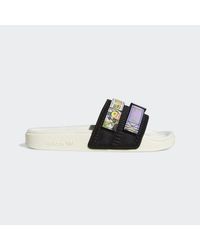 adidas Adilette 2.0 Pride Slides in White | Lyst