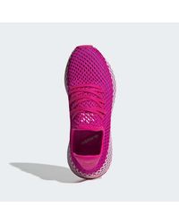 deerupt runner shoes pink