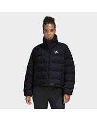 helionic relaxed fit down jacket