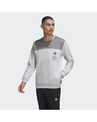 Sudadera cuello redondo ID 96 2.0 adidas de hombre de color Gris | Lyst