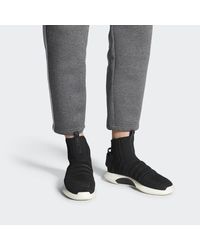 adidas Crazy 1 Adv Primeknit Sock Shoes in Black for Men - Lyst