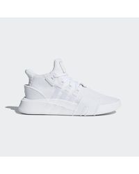adidas Eqt Bask Adv Shoes in White for 