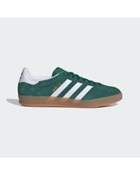 adidas gazelle silver green womens Dwarves Army Trainer Leather Low-top Sneakers for Women with Stripes in Golden/Silver/Yellow 6.5 / Golden