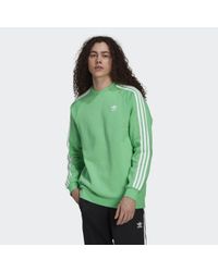 SUDADERA CUELLO REDONDO ADICOLOR CLASSICS 3 BANDAS NEGRO XS - goon