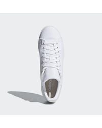 adidas white cloth shoes