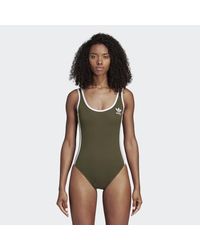 Adidas bodysuit green Clearance