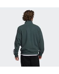 adidas Bouclette Originals Jacke – Genderneutral in Grün - Lyst