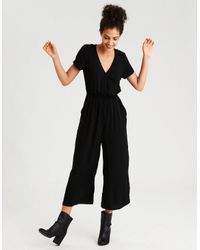 black jumpsuit american eagle