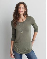 american eagle jegging tee