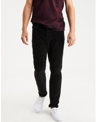 american eagle black slacks