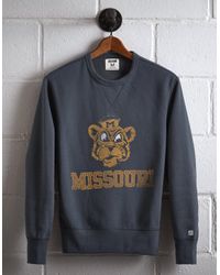 Tailgate Blue Men's Missouri Crew Sweatshirt for men