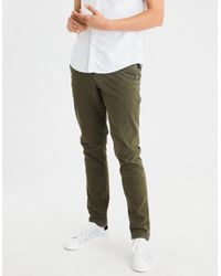 green pants american eagle