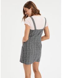 strappy patch pocket dress