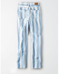 striped mom jeans american eagle