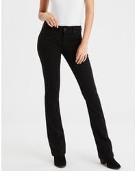 american eagle women's black pants
