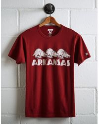 Tailgate Red Men's Arkansas Razorbacks T-shirt for men