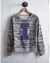 Tailgate Green Women's Auburn Camo Sweatshirt