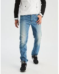 american eagle extreme flex relaxed straight jeans