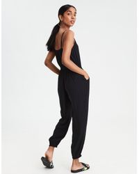 black jumpsuit american eagle