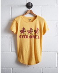 Tailgate Yellow Women's Iowa State Cyclones T-shirt