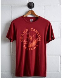 Tailgate Red Men's Grand Canyon T-shirt for men