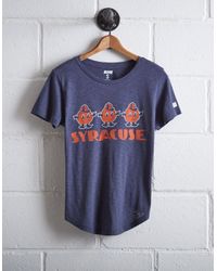 Tailgate Blue Women's Syracuse University T-shirt