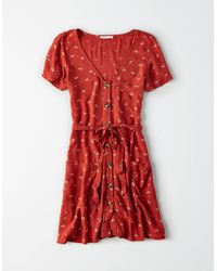 button up babydoll dress