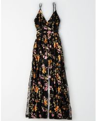 black jumpsuit american eagle
