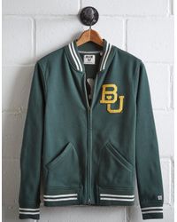 Tailgate Green Men's Baylor Bomber Jacket for men