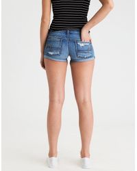 american eagle super low shortie