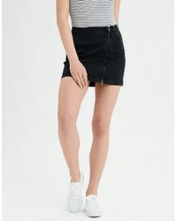 black denim skirt american eagle