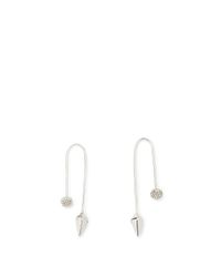 Rebecca Minkoff | White Cubeball Threader Earring | Lyst