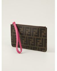 fendi wristlet