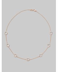 Ippolita | Metallic Rose Lollipop Clear Quartz Necklace | Lyst