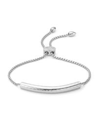 Monica Vinader | Metallic Esencia Diamond Toggle Bracelet | Lyst