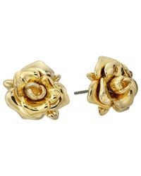 Marc By Marc Jacobs | Metallic Jerrie Rose Drop Earrings | Lyst