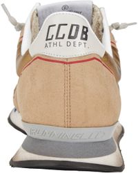 golden goose sneakers beige